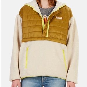 Mother faux shearling fleece